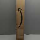 uxcell Aluminum Alloy Air Vents, 800 x 50mm / 31.5 x 2" Rectangle Louvered Ventilation Grille Cover with Mounting Screws for Door Cabinet Wardrobe, Matt Black