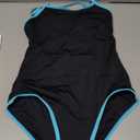 Beautikini Period Swimwear - One Piece Bathing Suit Menstrual Leakproof Swimsuit for Teen Girls and Women, XS