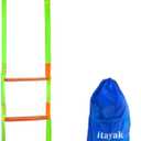 Boat Rope Ladder, 3 Step Heavy Duty Climbing Boat Ladder for Inflatable Boats, Fishing Boats, Sailboats, Kayaks, Tree Houses, and Outdoor Activities (3 Step)