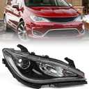 Huray Right Headlight Assembly Fit for Chrysler Pacifica 2018 2019 2020, RH HID Headlamp [Only for Xenon Model] OE Style Replacement for CH2519152 68228948AH Passenger Side