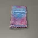 Teenyyou 60 Pcs Tie Dye Party Sealing Bags Pink Purple Blue Gradient Gifts Bags with Handles Plastic Birthday Party Favors Handbags for Mermaid Unicorn Birthday Baby Shower Wedding Halloween (Pastel)