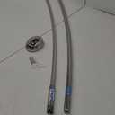 Zenna Home Rustproof Double Curved Shower Curtain Rod, No Drill Adjustable Curved Tension Shower Curtain Rod for Bathroom, Easy Install, Rounded for Extra Room, 50 to 72 Inches, Satin Nickel