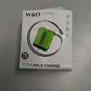 2 in 1 Compatible with 120w Fast Charger, 2025 New Retractable Wall Fast Charger Module, Portable charger with All in 1 Foldable Plug,for Phone, Tablet, Laptops (Green)