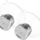 2 Sets of Creative Magnetic Soap Holders, Wall-Mounted Stainless Steel Soap Dishes for Bathroom, Self-Draining Cleanser Holder for Shower Wall, Compact and Easy to Clean