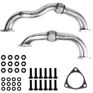 6.4 Up Pipes Compatible with Ford F250 F350 F450 F550