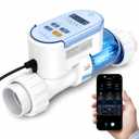 Lt25 Salt Cell Chlorine Generator, Remote Control, Up to 25,000-Gallon | Compatible With pentair intellichlor Lt25 Ic20 Chlorinator, Replace Part Number 523747 520554