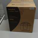 COMFEE 12-in-1 Electric Pressure Cooker, Instant Multi, Non-Stick Pot, Yogurt Maker, Rice Cooker, Slow, Saut Steamer, Pressure Cooker 6 Quart Black