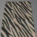 TKS MITLAN Brown Zebra Stripe Pillow Covers 12x20 Inch Tiger Animal Fur Beige Abstract Exotic Decorative Throw Pillow Covers Cushion Case for Home Sofa Couch Decoration