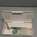 Electric Nasal Aspirator for Baby, Nose Aspirator for Toddlers, Waterproof Baby Nose Sucker, Nose Cleaner with 3 Silicone Tips, Adjustable Suction Level, Music and Light Soothing Function, Green