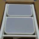 MoreFeel Foldable Toddler Step Stool for Bathroom Sink - 2-Step Kids Stool for Potty Training, Kitchen Counter & Bedroom, Sturdy Non-Slip Child Safety Stool Helper (Gray)