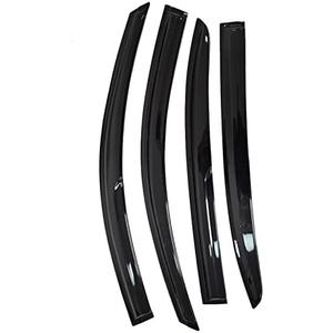 labwork Black 4 Pieces Window Visors Shade Sun Rain Wind Guards Replacement for 2008-2012 Honda Accord Sedan 4-Door