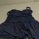 SHEKINI Women's Crossover Ruched Skirt One Piece Swimdress Swimsuit Bathing Suit XL