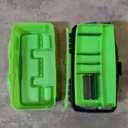 Flambeau Outdoors 6383AMG 3-Tray Classic Tray Tackle Box, Portable Tackle Organizer, Frost Green/Black