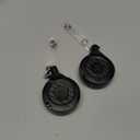 MNGARISTA Upgraded Heavy Duty Retractable Keychain with Belt Clip, 10 OZ Retraction, 31.5" Stainless Steel Cord Key Chain, 3K Carbon Fiber ID Badge Reel Holder with Badge Strap and Key Ring, 2 Pack