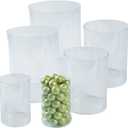 Fun Express Clear Plastic Cylinders (set of 6 in 3 sizes) Great for Wedding, Party Supplies, Containers & Boxes