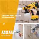 Cordless Paint Sprayer for DEWALT 20V Battery (Battery NOT Included), Cordless Paint Sprayers for Home Interior and Exterior, House Painting Stain Sprayer for Fence, Furniture, Cabinets, Walls, etc.