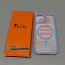 TAURI for iPhone 15 Case, Compatible with MagSafe [Anti-Yellowing] with Screen Protectors, Military-Grade Protection, Shockproof Slim Magnetic Phone Case for iPhone 15 6.1", Blue