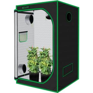 Grow Tent for Plants Indoor 48"x48"x78" Mylar Hydroponic Grow Tents Indoor Grow Room for Plant Fruit Flower Veg with Observation Window & Removable Waterproof Floor Tray
