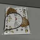 2 x Cheetah Ears Headband with Gold Cat Face Temporary Tattoos Leopard Print Ears Cat Whiskers Face Tattoo Stickers Leopard Makeup Halloween Cheetah Costume Accessories for Women Kids Adult(cheetah3)