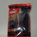 PUMA Men's 5 Pack Performance Boxer Briefs, Olive/Black, Medium