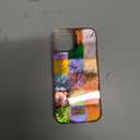 Trendy Aesthetic Cute Colorful iPhone 15 Case Shockproof Design Slim Fit Protective Cover Phone Case with for Women Girls (Colored squares)