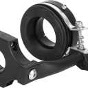 Universal Cruise Control Throttle Assist Thumb Throttle Lock Adapter Assist Clamp Kits Fits for Motorcycles, Motorbike with 7/8" and 1" Diameter Bars Handlebar Accessory Black