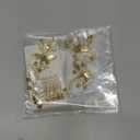 Gorais Crystal Bride Wedding Hair Combs Gold Leaf Bridal Hair Pieces Pearl Hair Accessories for Women and Girls (A-Gold) (A-Gold)