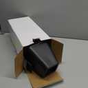 6 Pack Large Bed Furniture Risers, 6 inch Heavy Duty Couch Lift Risers for Sofa, Chair, Cabinet, Desk, High, Durable ABS Plastic, Premium Quality, Supports up to 2200 lbs per Leg, Black