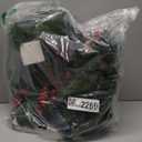 24 Inch Prelit Christmas Wreath, Artificial Christmas Wreath for Front Door with LED Lights, Pine Cones, Pine Needles, and Red Berries, Reef for Door Window Mantel Indoor/Outdoor Home Decoration (H76780-02)