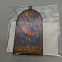 Ballet Dancer Ornament – Dance Teacher Appreciation Gift | Thank You for Helping Me Dance Through Life – Stained Glass Effect Suncatcher