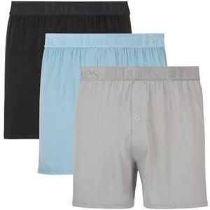 Hanes Men’s Originals SuperSoft Boxers (3 Pack) Size L