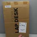 Laptop Bed Tray Table, Laptop Stand, Portable Lap Desks with Foldable Legs, Reading Desk for Sofa Couch Floor - Small
