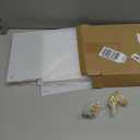 Chunful 8 Pcs Acrylic Floating Frame 8 x 10 Inches Wall Mount Frameless Picture Frames Clear Photo Hanging Display Double Panel for Back to School Poster Artwork Paintings Certificate Gift