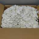 BLOSMON Hydrangea Artificial Flowers Ball Centerpieces 10 Pcs Fake Flowers White Silk Hydrangea Flower Balls Faux Hydrangeas Floral Arrangements Bouquet for Wedding Home Room Table Decoration