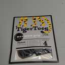 DOK TigerToes Premium Non-Slip Dog Socks for Hardwood Floors - Extra-Thick Grip that Works Even When Twisted - Prevents Licking, Slipping, and Great for Dog Paw Protection - Size Small
