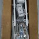 Heavy Duty Window Air Conditioner Support Bracket: Up to 165 lbs Support for 5000-12000 BTU Units, Upgraded Anti-Slip Design with Level, Drill-Required for Apartments/Houses, 1 Pack