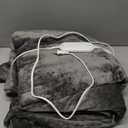 Heated Throw Blanket with 1-9 hrs Timer Auto-Off & 8 Heating Levels, Flannel Electric Blanket Full Body Warmth, ETL Certified & Machine Washable (50''x60'', Grey)