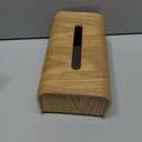 Wooden Tabletop Tissue Box Holder Japanese Style Desktop Napkin Organizer for Home and Hotel
