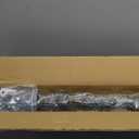 Pipe Handrails for Indoor Stairs2FT Metal Staircase Handrail, Black Galvanized Industrial Iron Hand Rail for Indoor & Outdoor Wall Mount Support, Wall Hand Railing,Safety Handle, Steps Baluster