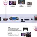 Pandora Box Arcade Console with 32000 Games in 1,Two Separate Consoles with Bluetooth Function, 1280x720 Full HD Retro Gaming Machine for TV, Monitor, and Projector, Search/Save/Hide/Pause Functions