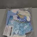 Half Way To One Baby Boy,Soft pale blue boy 1/2 birthday balloon party decoration, Half Way To One BannerStar Heart Foil Balloons Banner Set