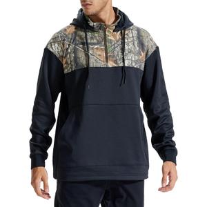 LOOGU Hunting Hoodies for Men Fleece Lining Performance Insulation Pullover Camo Hoodie (S)