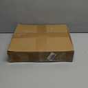 5 FT Pop Up Christmas Tree with Lights and Candy Tree Topper for Christmas Home Decorations, Red Tinsel Skinny Christmas Tree, Collapsible Pencil Tree for Home Indoor Outdoor Xmas Party Decoration