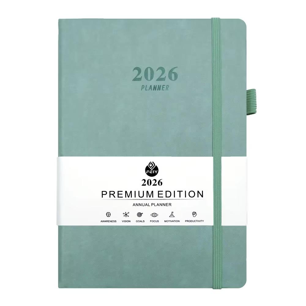 2026 Daily Planner with Calendar, Weekly Planner: Daily Planner from January 1, 2026 to December 31, 2026 (Multicolor), 6 Pack 