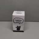 200ML Ceramic Essential Oil Diffuser - Ultrasonic Aromatherapy & Humidifier with 7-Color LED Lights, Auto Shut-Off, Black, 1H/3H/6H Timer | Scent for Home, Office, Yoga