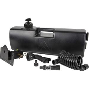 WaterPORT 4.0 Gallon Self-Pressurized Water Tank for Camping Showers, Bumper Mount or Bed Mount Vehicle Water Storage for Trucks & Off Road Vehicles