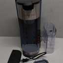 Mixpresso Gray Single Serve Coffee Brewer K-Cup Pods Compatible & Ground, 30 oz Compact Coffee Maker Single Serve With 5 Brew Sizes Up To 14 Oz, Fits Travel Mug, Adjustable Drip Tray