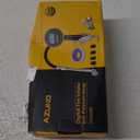 AZUNO Digital Tire Inflator with Pressure Gauge, 200 PSI, Heavy Duty Air Compressor Accessories, w/Rubber Hose Lock on Air Chuck and Quick Connect Coupler