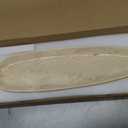 Natural Travertine Vanity Tray, 16.6"x4.6" Real Marble Decorative Tray for Bathroom Countertop & Home Decor, Catchall Organizer for Jewelry, Candles, Cosmetics & Perfume Travertine