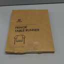 Vitalizart Beige Table Runner 14 x 90 Inches Long Slub Texture Cotton Linen Table Runner for Rustic Home Decorations Dining Room Wedding Decor Reception Bridal Shower Thanksgiving Christmas